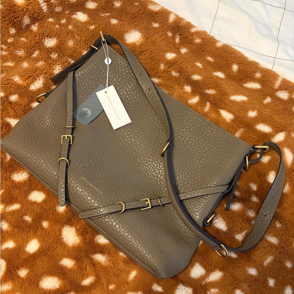 NWT Smaak Amsterdam Roza Bag in Taupe